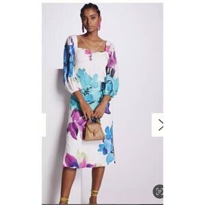 Anthropologie Maeve printed dress